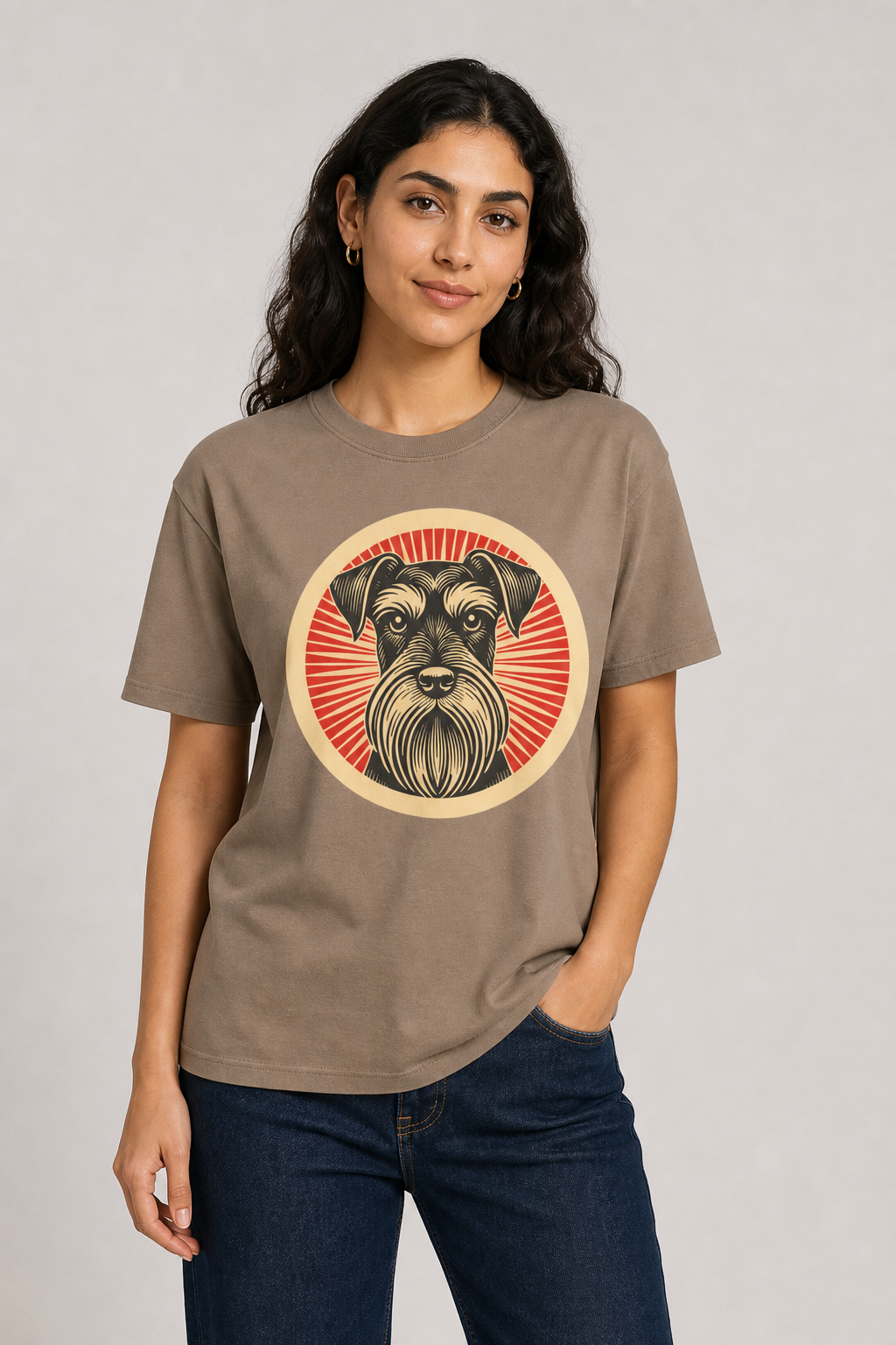 Standard Schnauzer Heavyweight Tee
