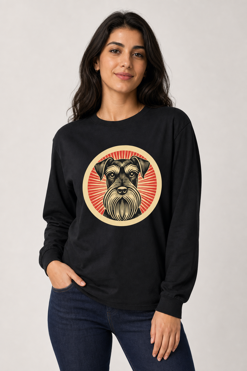 Standard Schnauzer Long Sleeve Tee
