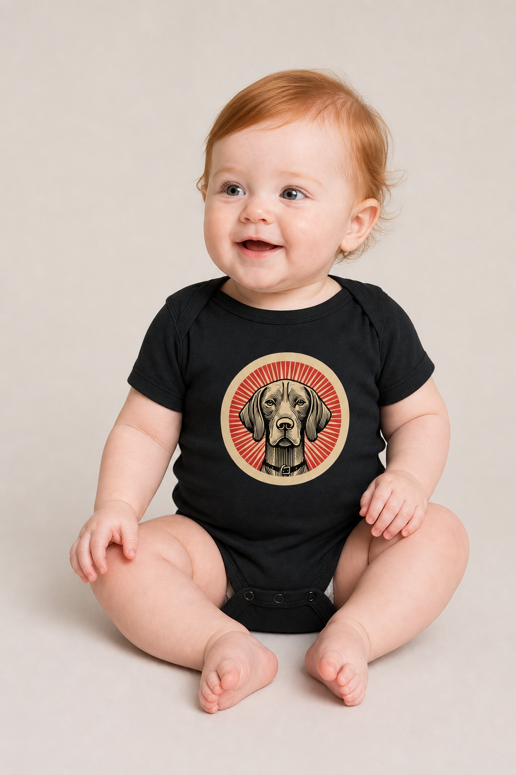 Vizsla Baby Bodysuit
