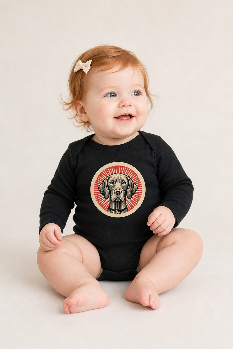 Vizsla Sleeved Bodysuit