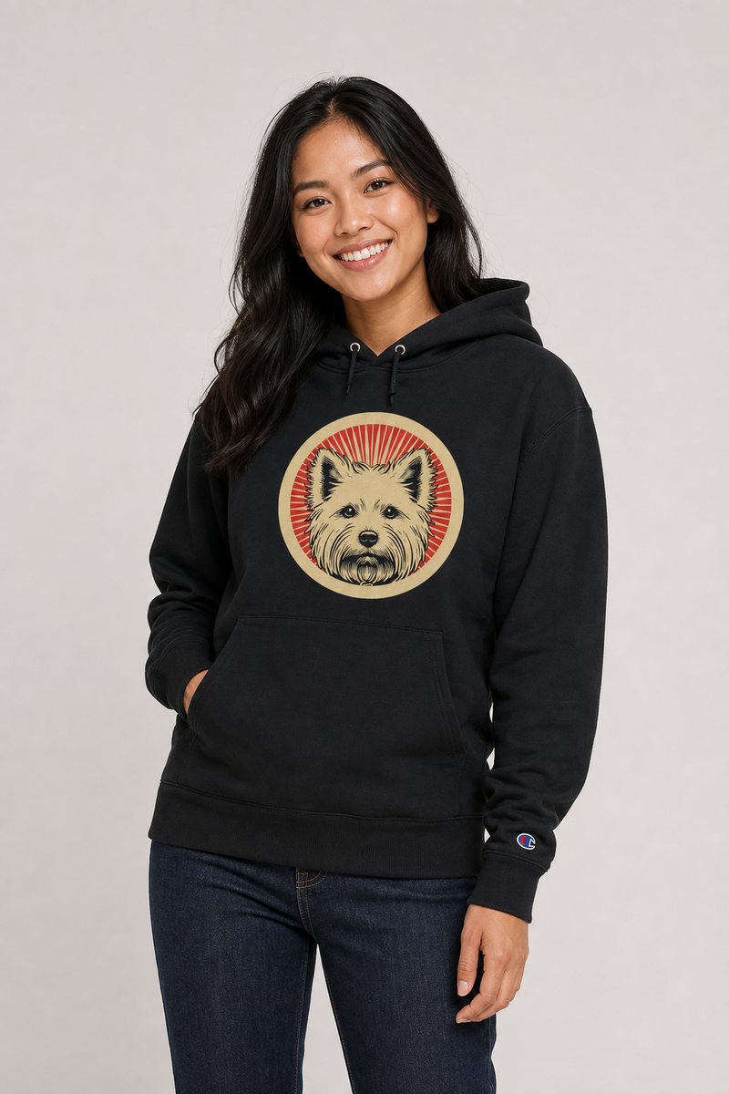 West Highland White Terrier Champion Hoodie