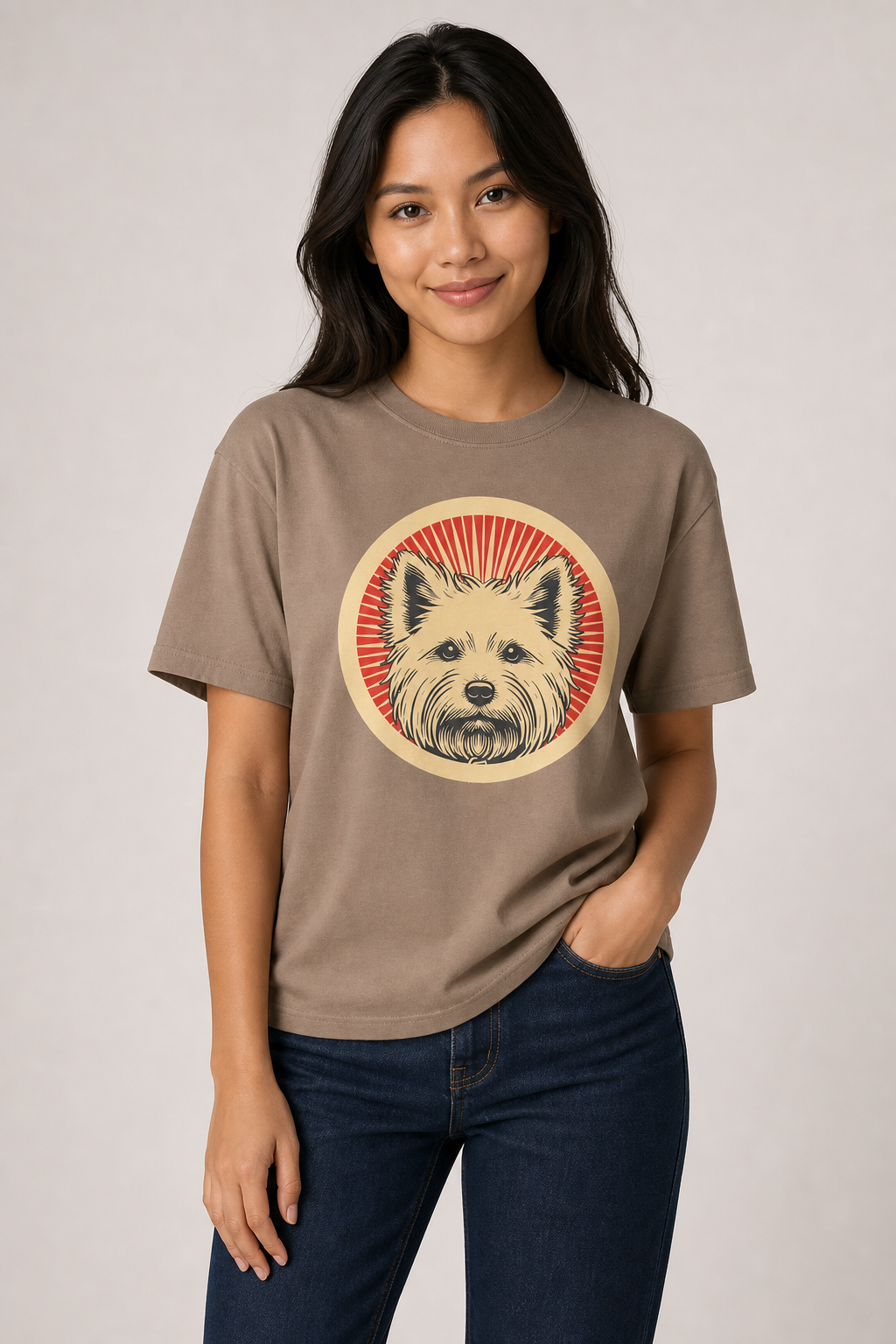 West Highland White Terrier Heavyweight Tee