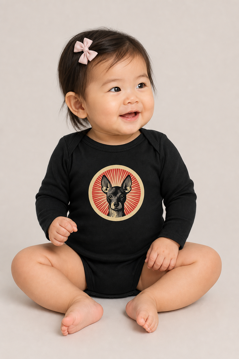 Xoloitzcuintle Sleeved Bodysuit