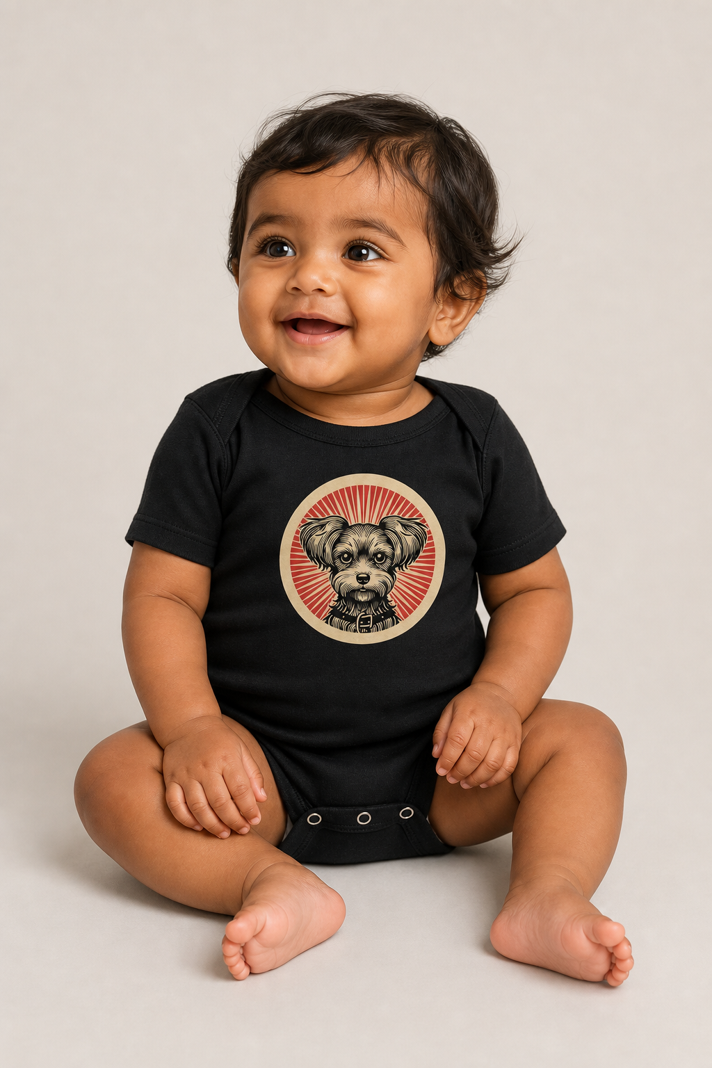 Yorkipoo Baby Bodysuit