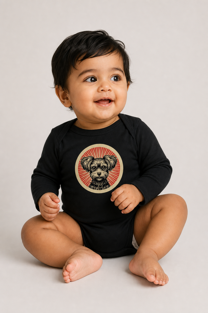 Yorkipoo Sleeved Bodysuit