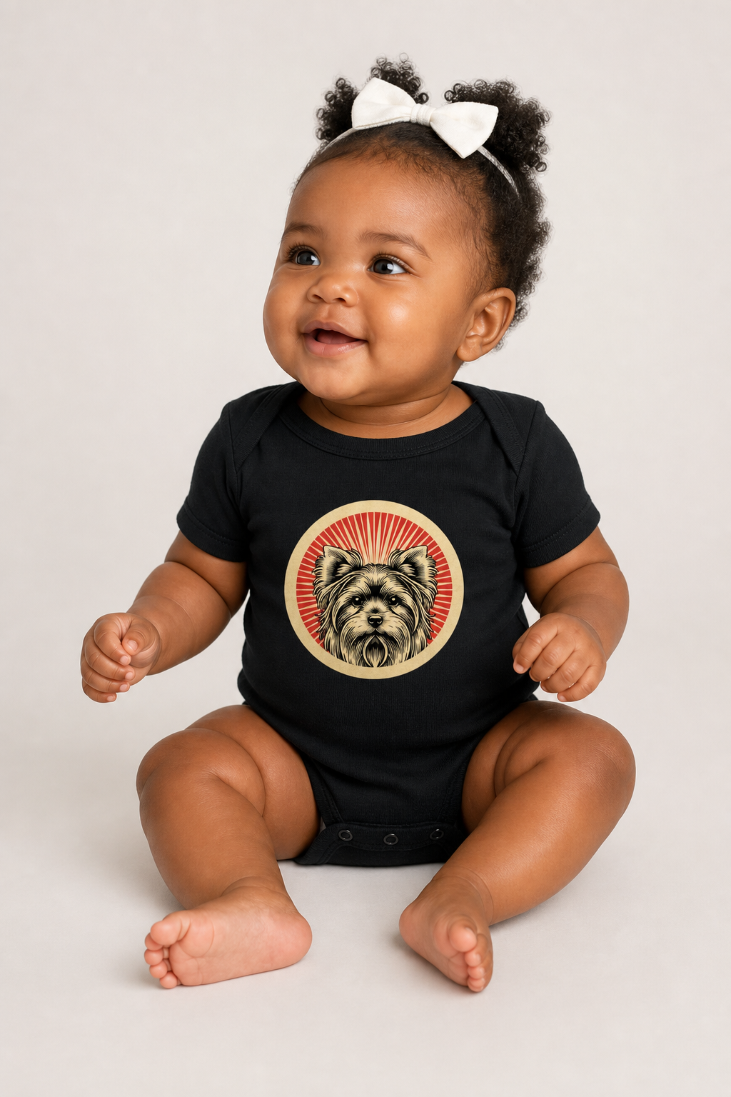 Yorkshire Terrier Baby Bodysuit