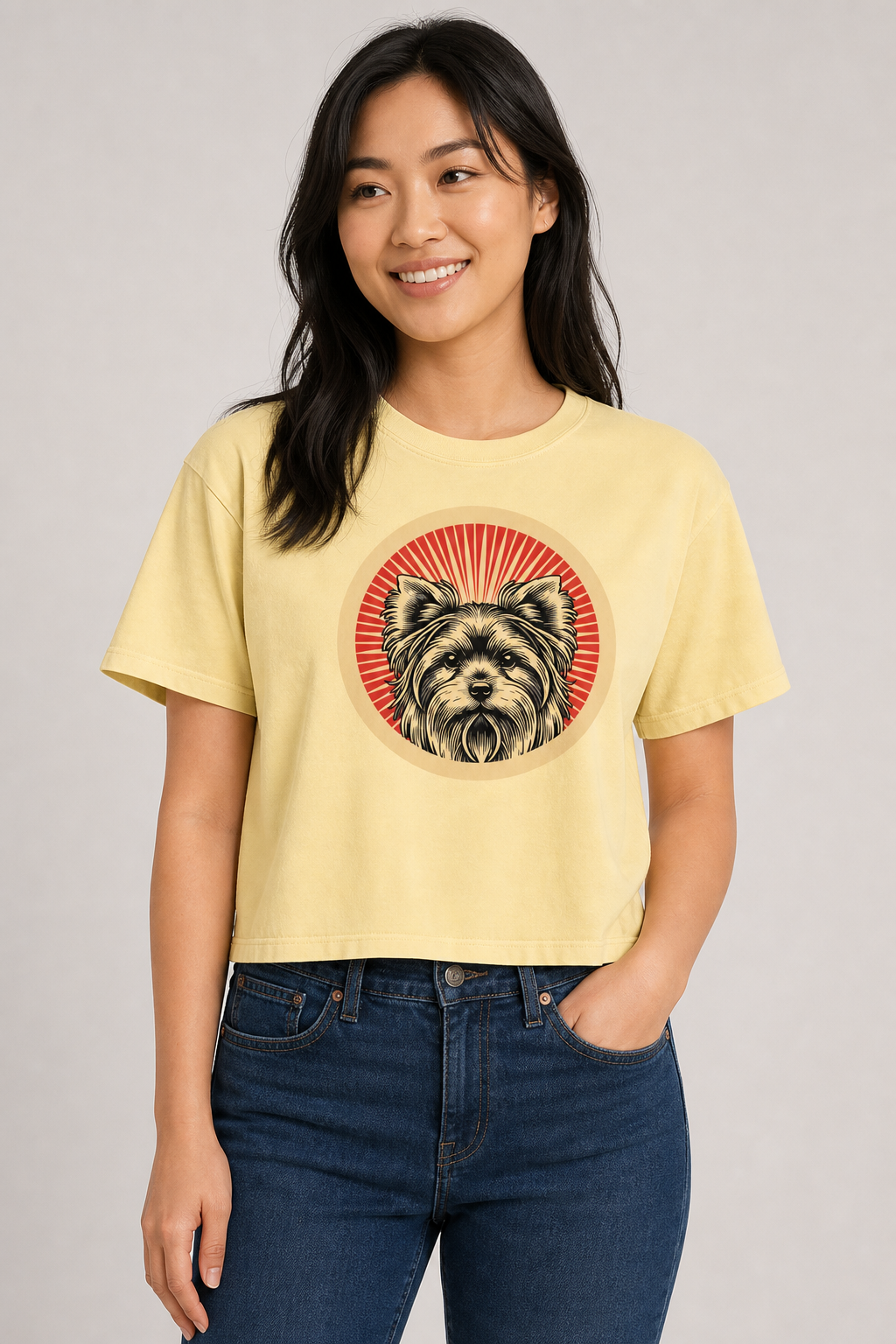 Yorkshire Terrier Boxy Tee